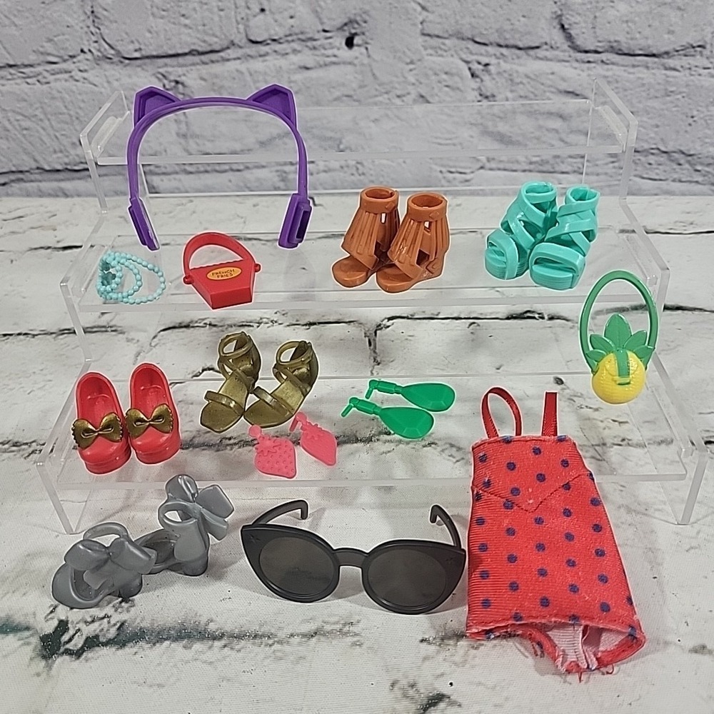 Boxy Girls Replacement Shoes Clothes Accessories Lot Addison Sunglasses Bags